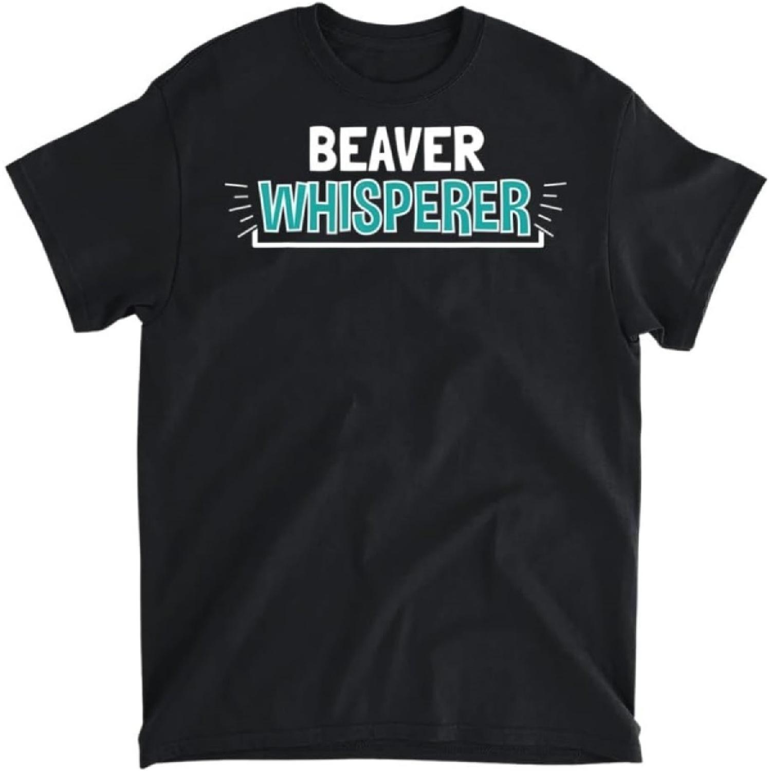 

Beaver Whisperer Clothes Funny Outfit Gift Beaver T-Shirt, Tank Top, Long Sleeve, Sweatshirt, Hoodie Men Women Kids Made in Canada Black XXXXXL різнокольоровий