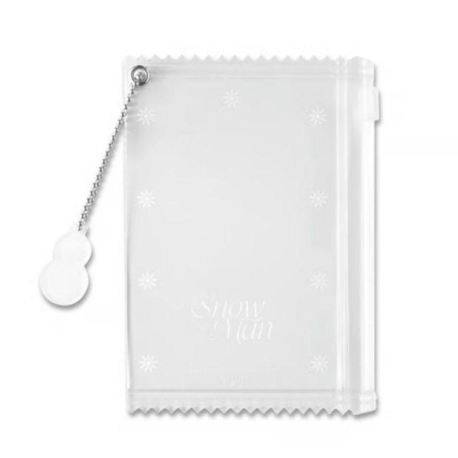

[USED] Snowman Korean Pop-Up Card Case Keychain