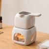 Bruciatori di oli essenziali per aromaterapia efficienti Scioglitore per cioccolato Scalda burro Design in ceramica Arredi per atmosfere rilassanti