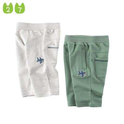 2022 kinder Shorts Baby Track Hosen Jungen Geerntete Hosen Student Strand Hosen Baumwolle