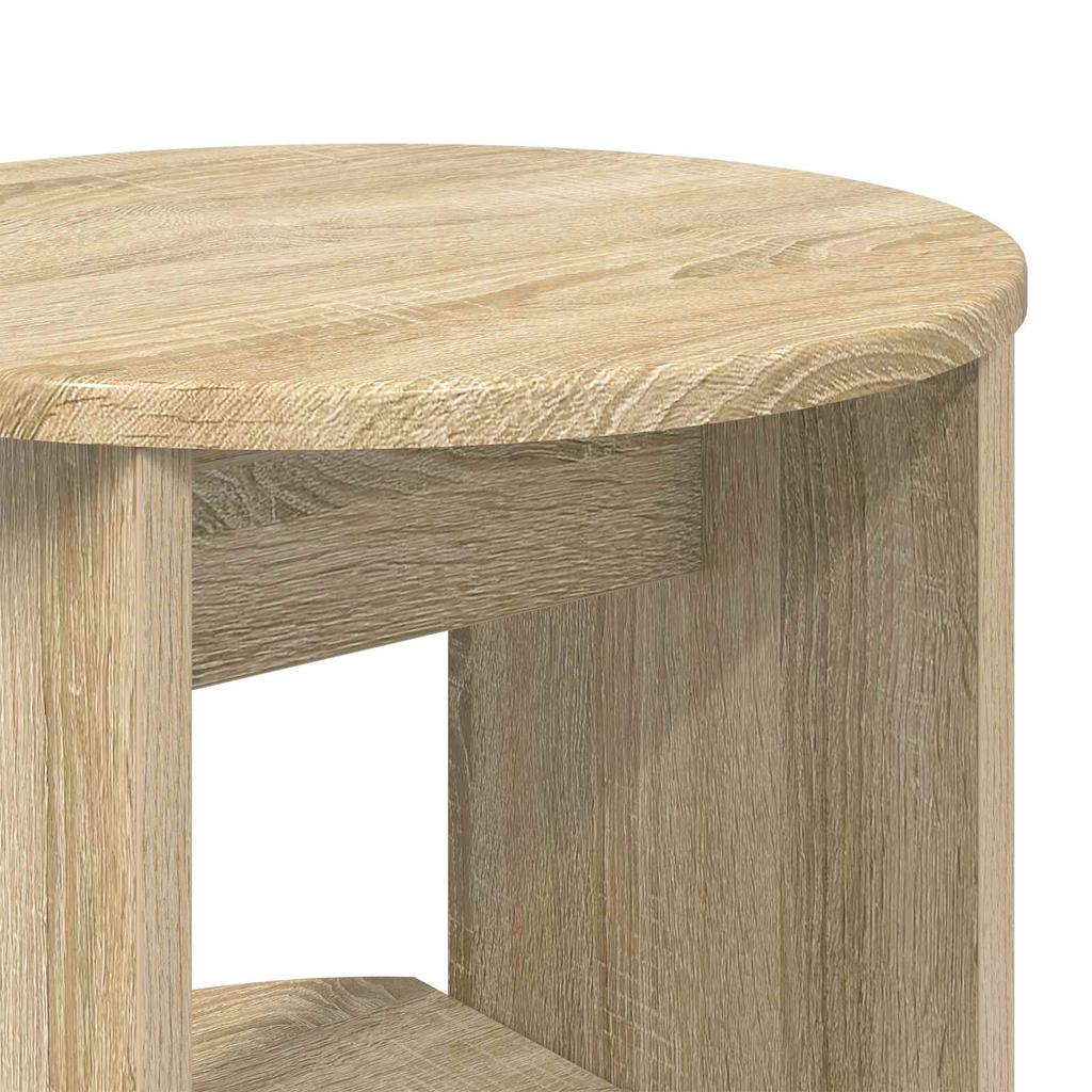 Side Cabinet in Sonoma Oak Finish 40 x 40 x 100 cm Engineered Wood