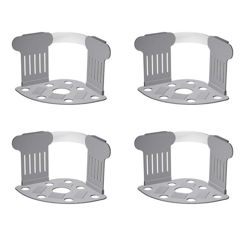 

Invisible Bed Sheet Clips Durability Bedsheet Corner Clips and Easy Installs for Home Bedroom or Hotel Use 4pcs Set серый