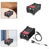 Audio Isolator Box Black Compatible XLR/ 1/4" 6.35mm for PA System Guitars