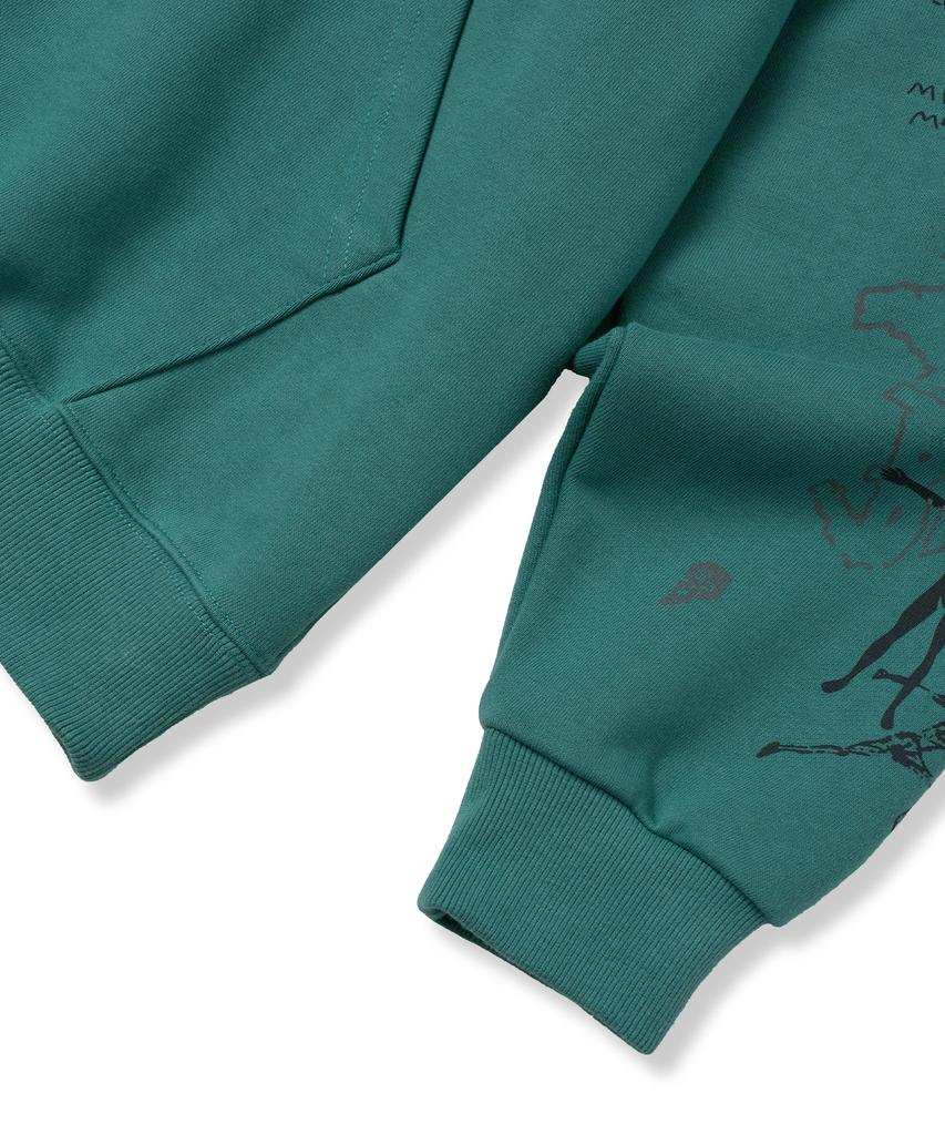 Brown Bless Mind Over Matter Hoodie - Green