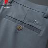 Pierre Cardin Men's Summer Ice Silk Straight-Leg Casual Trousers