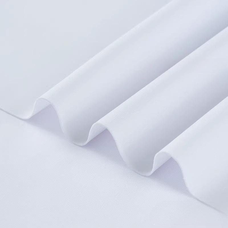 Air Layer Fabric Spring Summer Thin Knit Elastic Soft Breathable Clothing Fabric Cloth Sewing Polyester Spandex Rayon Material