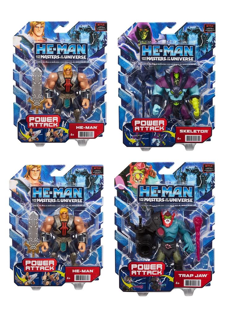 Masters of the Universe Animation Figure Mix A Assortment [Set of 4 Boxed] [Ages 4 and Up] 986A-HBL65