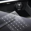 1/2/5/10pcs Car Interior Dekoration Stickers Badges Auto Styling For Model 3 Y S X 2021 Roadster Cybertruck Juguete