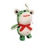 Adorable Plush Frog Keychain Super Soft Long Legged Stuffed Animal Toy 15cm