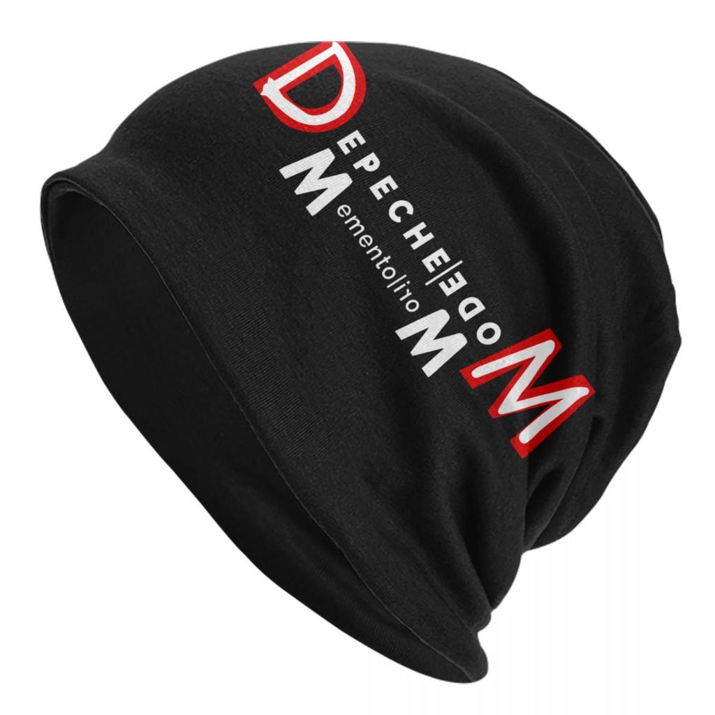 Custom Depeche Cool Mode Electronic Rock Beanie Cap Unisex Winter Warm Bonnet Femme Knit Hats Outdoor Skullies Beanies Caps