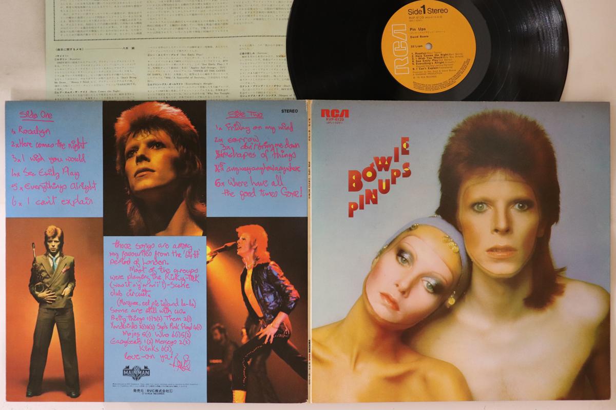 

LP Пластинка DAVID BOWIE - Pinups RVP6129 RCA 1976 Япония Рок Б/у
