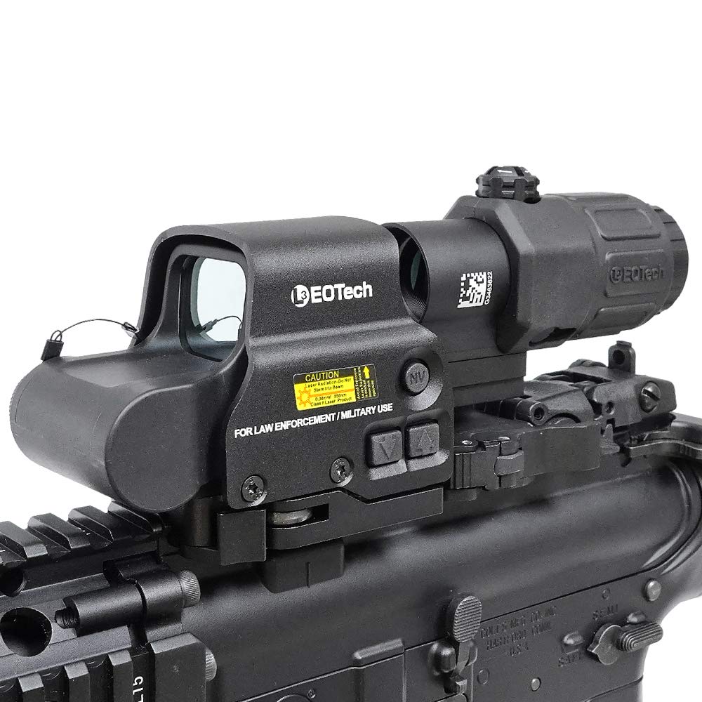 [2020 New Version] EVOLUTION GEAR G33 Iotek Type Magnifier (Black Anodized/MILSPEC)