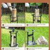 Manual Firewood Distributor - Firewood Distributor Wedge Hatchet - Handmade Cast Iron Kindling Firewood Splitter,Outdoor Tools