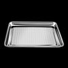304 Stainless Steel Perforated Steamer Trays (5-Pack)