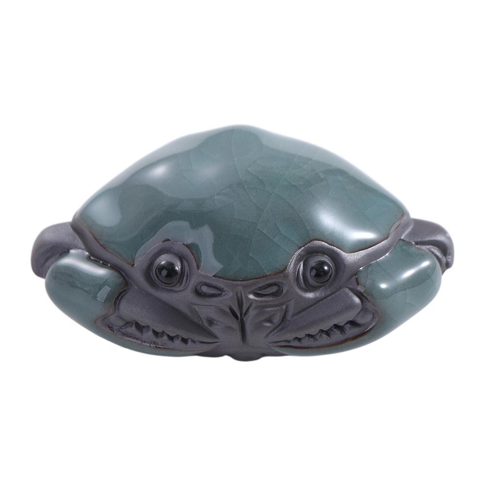 Handmade Cute Crab Tea Pet Creative Small Crab Statue High Quality Little Crab Tea Play  Desktop