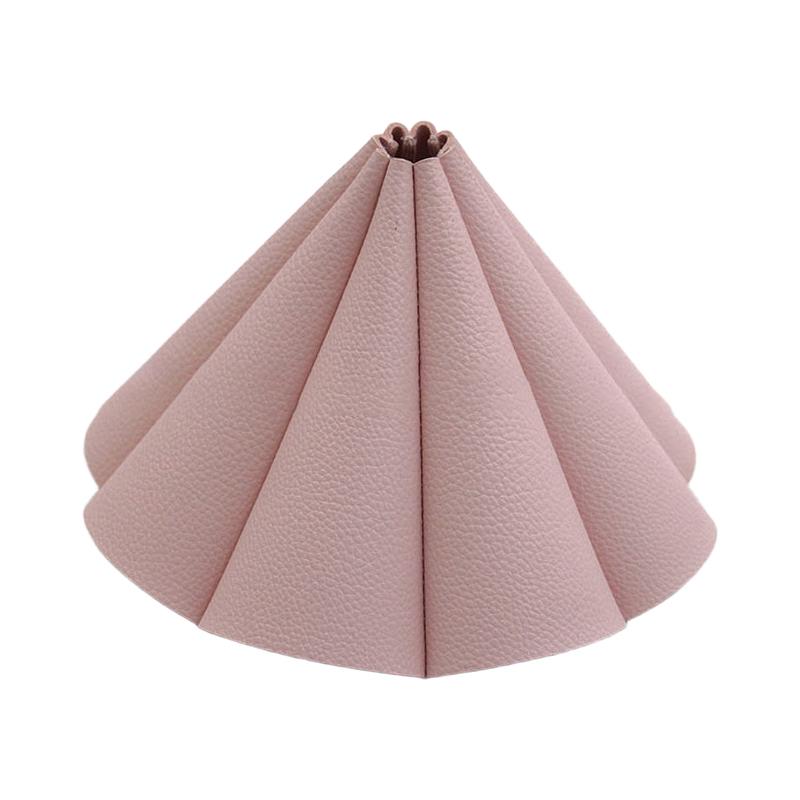 Leather Waterproof Lampshade Led Light Protective Cover Durable Hanging Garden Path Light Replacement Pu Sleeve For Camping