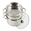PENTOLA A VAPORE KINGHOFF 4 PEZZI 22cm KH-3328