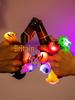 Halloween Glowing Ghost & Pumpkin Lantern Rings - Small Toy Gifts for Kids & Kindergarten Decorations