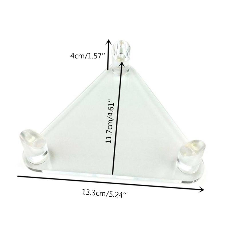 Transparent Ball Stand Display Holder Rack Support Base for Crystal Mousse Ball Baseball Football Tennis Collection