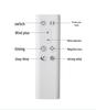 42" Bladeless Tower Fan & Air Purifier, Silent Design with Remote, 110V UK Plug
