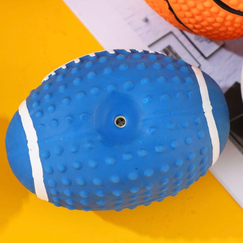 Squeaky Smiley Ball Pet Dog Chew Toy