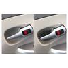 4Pcs For Toyota Corolla 2006-2012 Carbon Fiber Door Handle Bowl Cover Trim