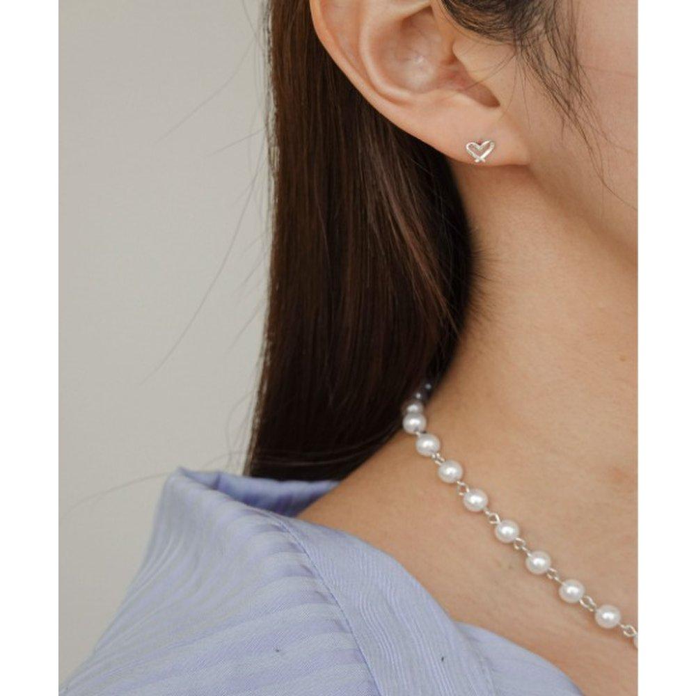[4Xtyle] (Silver 925) Free Love Earring