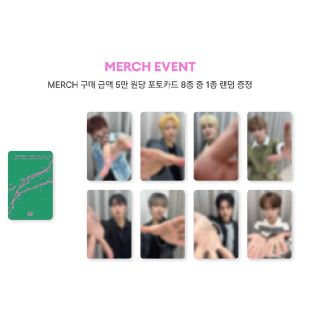ATEEZ [ORA D'ORO : Parte 5] Merchandise Ufficiale POP-UP (Selezionare l'opzione)