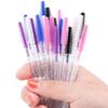 50er-Pack Kristall-Silikon Wimpern- & Augenbrauenbürste - Bunter Make-up-Kamm