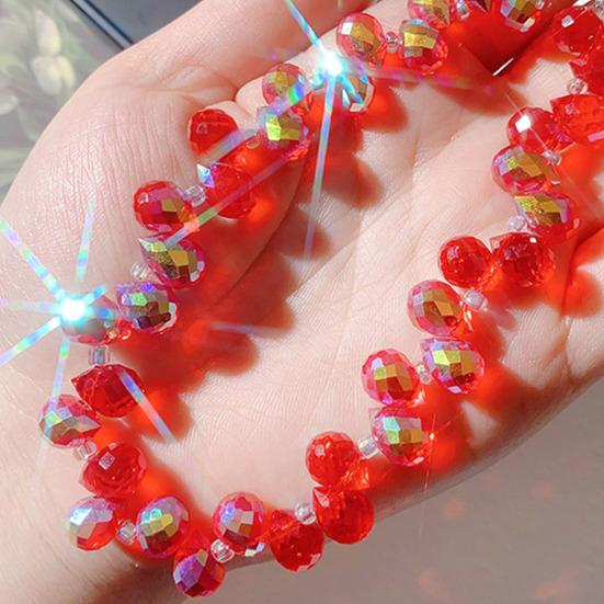 Faux Crystal Phone Strap Sparkling Phone Wrist Strap Bling Charm Lanyard with Card Slot Fashion Accessory Gift for Girls Best