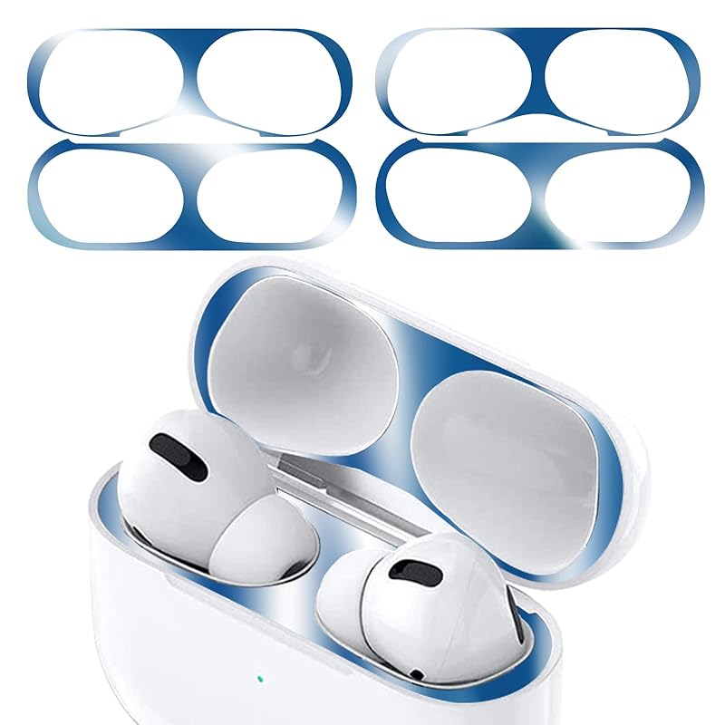 

ANYOI AirPods Pro/AirPods Pro2 for dust guard [2 sets 0.02mm Ultra thin] air pods For Pro guard cover Failure prevention adsorption dust rubbish metal