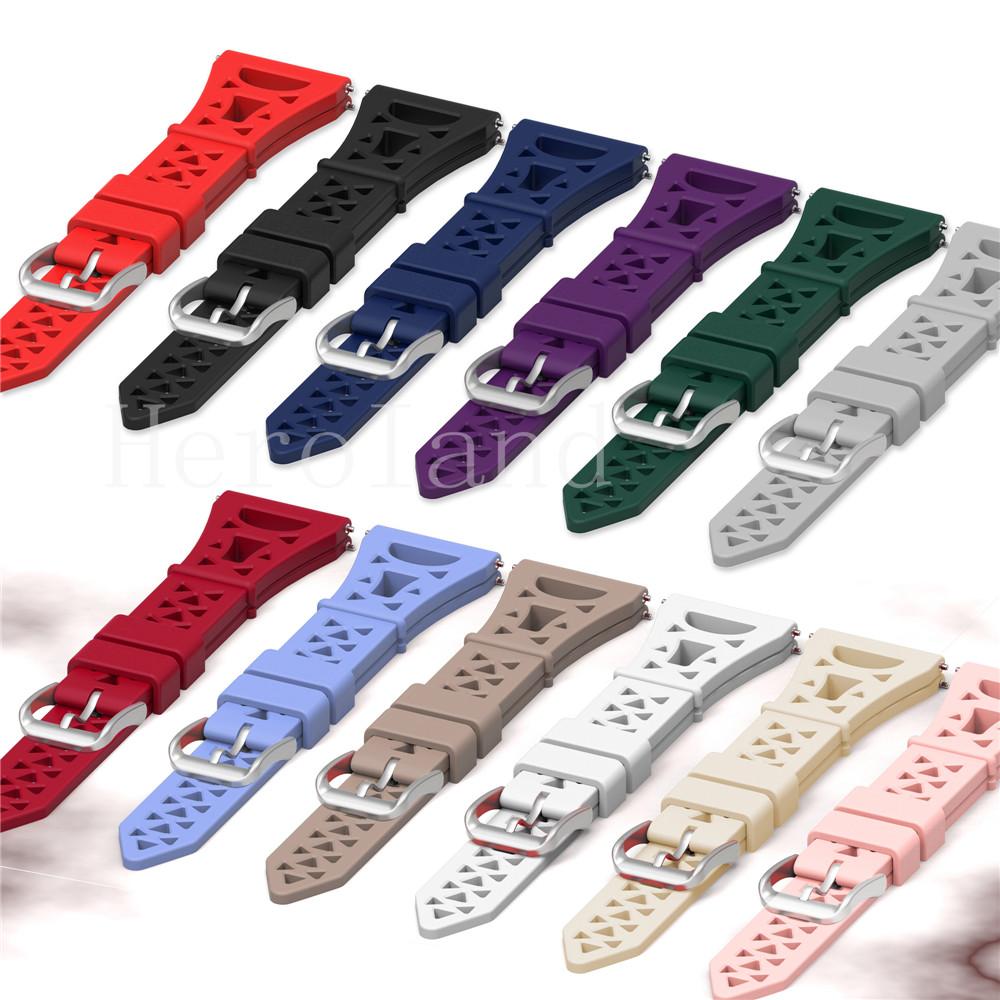 22mm 20mm Silicone WatchStrap Band For Huami Amazfit Bip 3 pro Watchband For Amazfit GTS GTR 3 GTR 42mm 47mm Bracelet Wristband