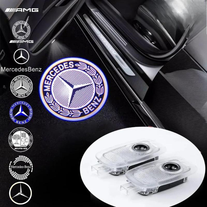 Die LED-Komponenten von Autotüren, Willkommensleuchten Für Mercedes-Benz W221, W447, W220, W639, W222, 2006-2013, S-Klasse, Vito, AMG,