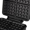 Máquina de Waffle 1500W Totalmente Automática Aquecimento Duplo Elétrica Pequena Doméstica Máquina de Café da Manhã