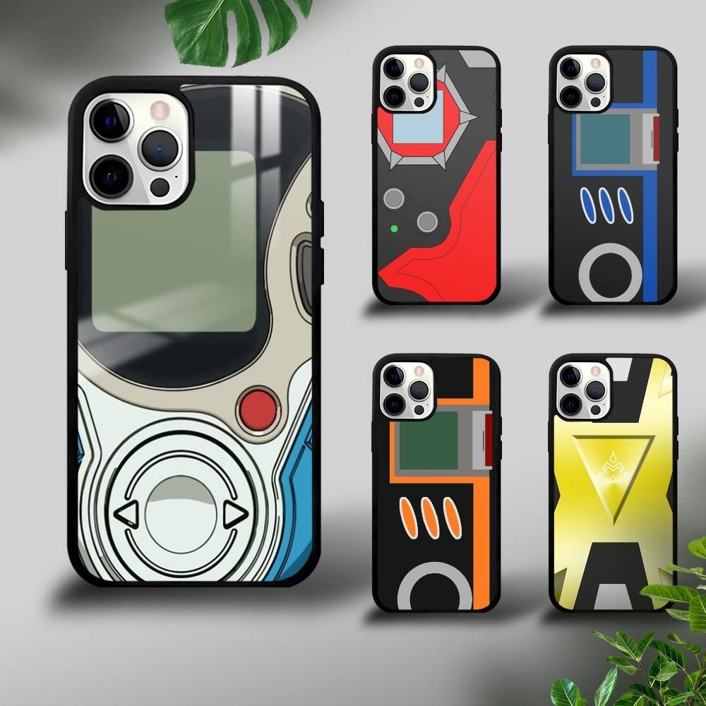 Anime D-Digimon Cool Phone Case For iPhone 16 15 14 13 12 11 Pro Xs Max Mini Plus Celulares Hard Funda