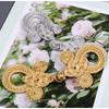 1 Pairs Handmade Traditional Chinese Frog Closure Buttons Knot Cheongsam Handcraft Accessories
