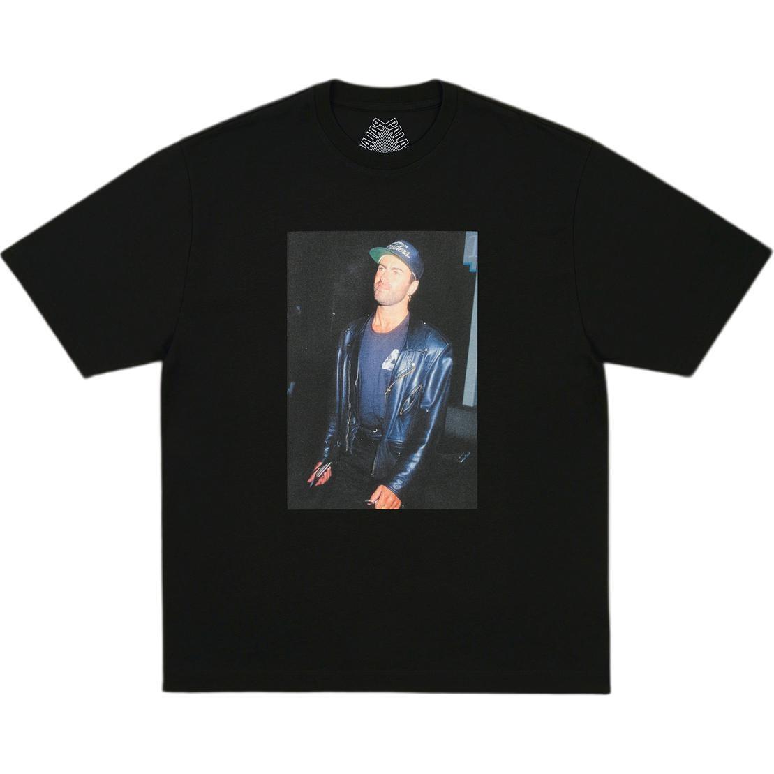 Palace x George Michael T-Shirt `Black`