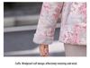 Women's Mid-Age Thickened Cotton Jacket with Fleece, Autumn & Winter Tang Style Short Coat for Middle-Aged & Elderly
