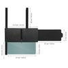 Car sun visor extender anti glare sun visor extender windshield sun visor for UV protection inside the car left hand drive
