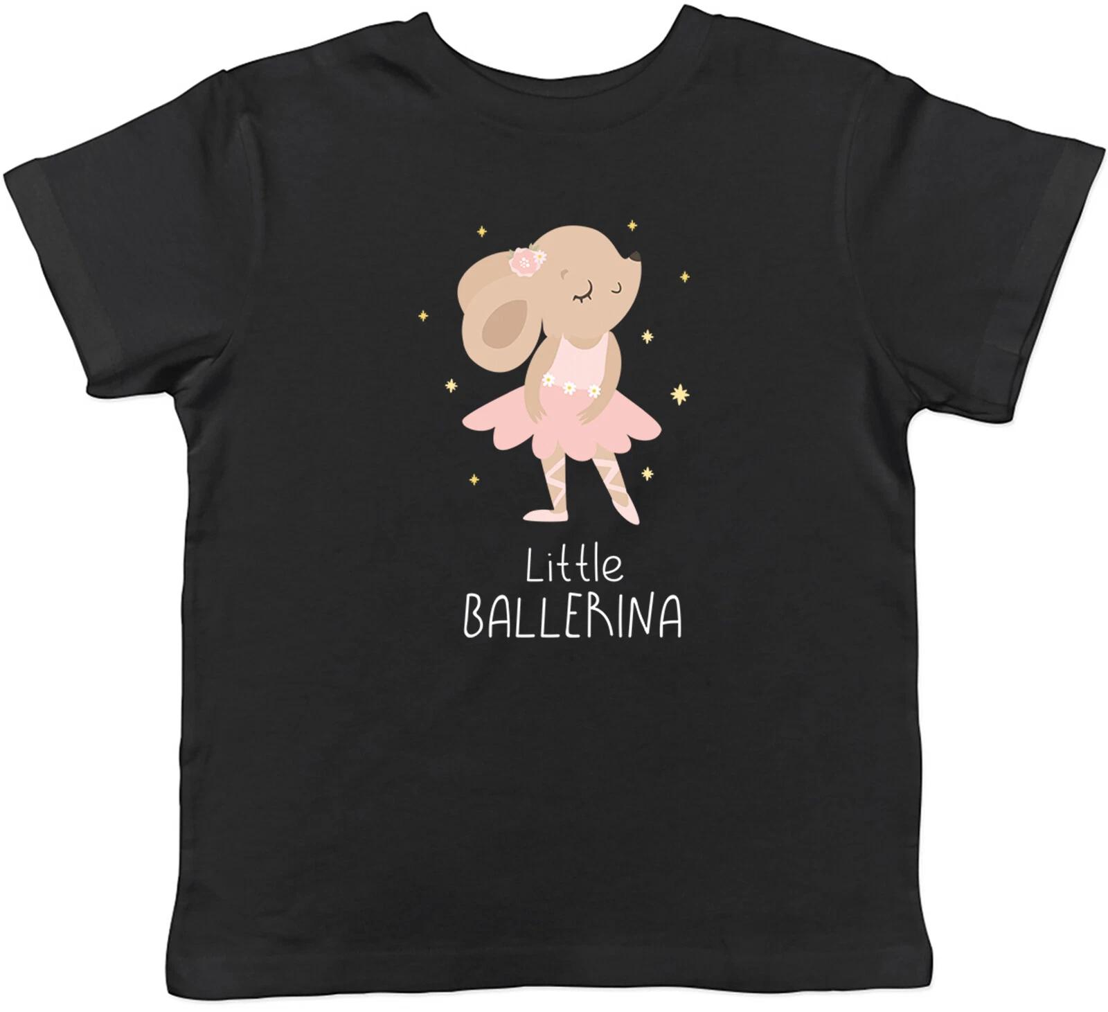 Ballet Lover Kid T-Shirt Little Ballerina Ballet Dancing Mouse Children Boy Girl 100