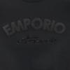 Emporio Armani Long Sleeve Sweat Trainer 40 Black Back Brushed Women Used