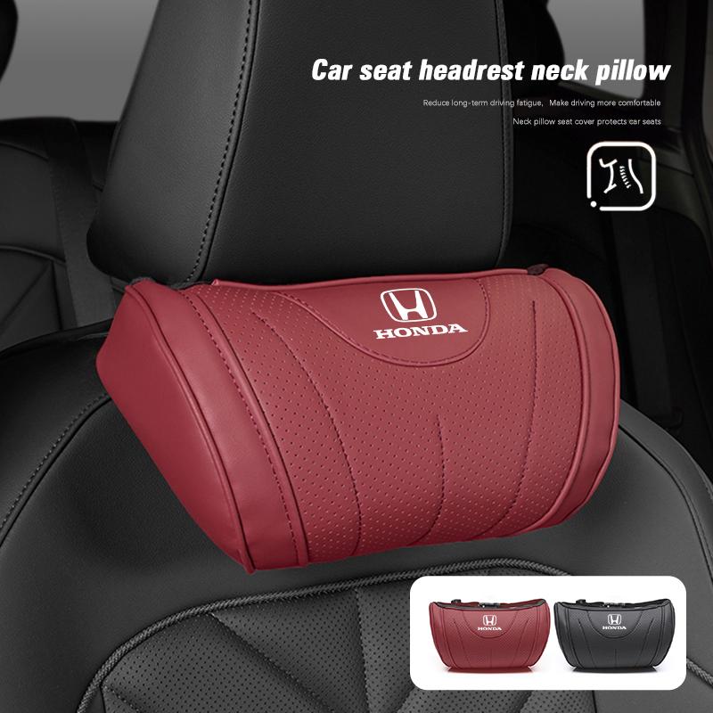 Car Neck Support Pillow Pad Auto Seat Headrest For Honda Civic Accord Crosstour Spirior Odyssey Avancier UR-V Sienna Elysion