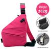 Borsa a tracolla pettorale antifurto per uomo e donna - Zaino da viaggio elegante e sicuro