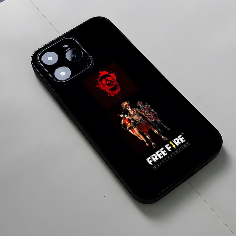 Free Fire Game Phone Case For Iphone 16 15 12 14 Se 2020 16 Pro Max 11 13 Xr X The Guard Xs Mini Plus Funda Shell Cover