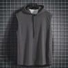 Men's Hong Kong Style Sleeveless Hoodie Vest - Trendy Summer Fashion