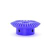 1:2 Nylon Bevel Gear 1M 15/30 20/40 Teeth 90 Degree Plastic Spur Bevel Gear BULE