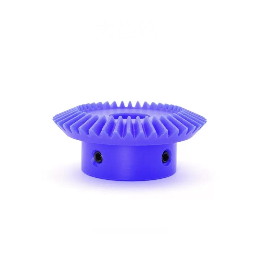 1:2 Nylon Bevel Gear 1M 15/30 20/40 Teeth 90 Degree Plastic Spur Bevel Gear BULE