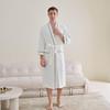 Terry Cloth Long Bathrobe - Unisex Nightgown for Home, Hotel, or B&B