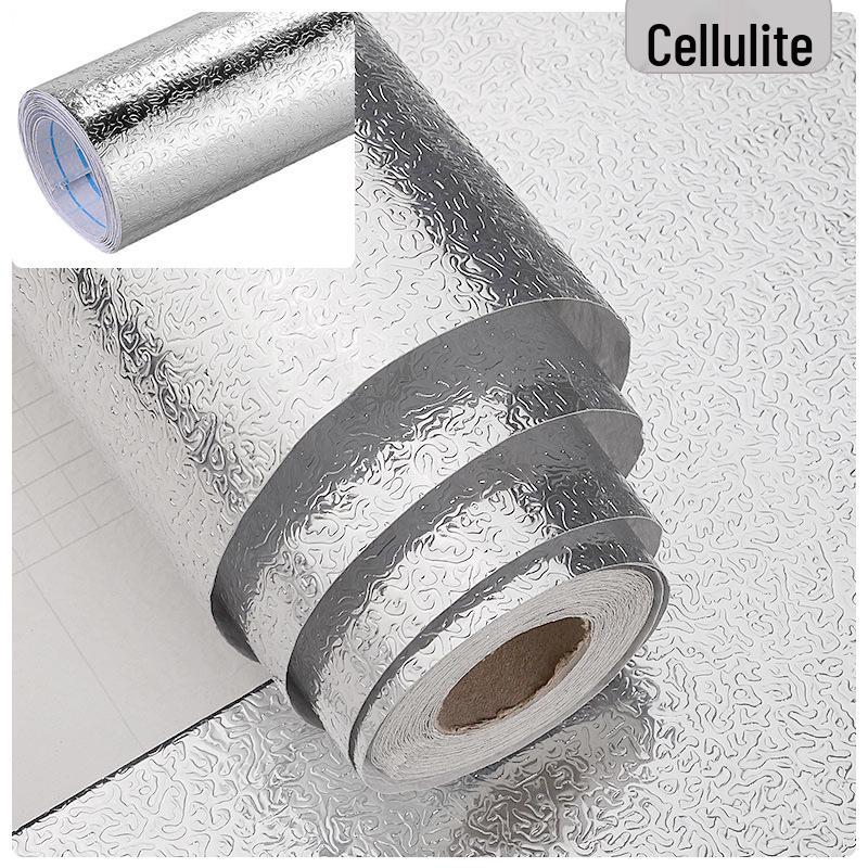 Waterproof Fireproof Oil-Proof Aluminum Tile Sticker for Kitchen Surfaces