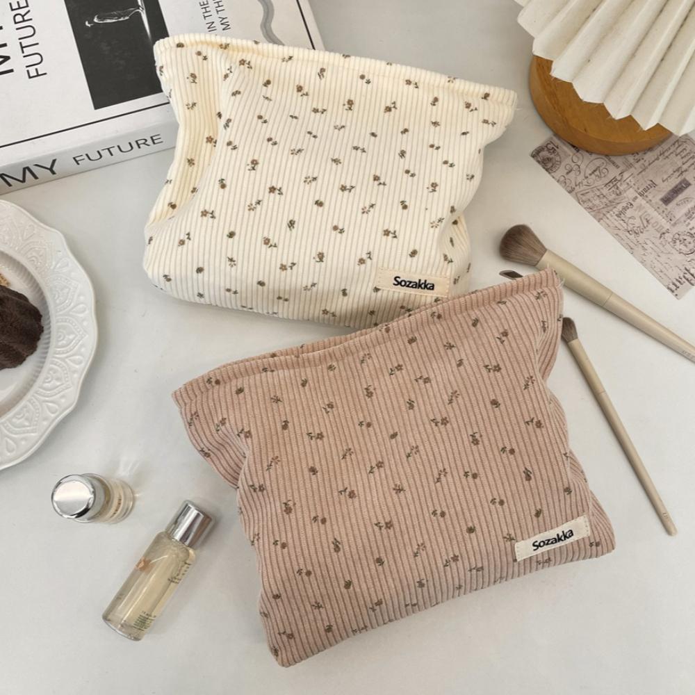 Manchester resor kosmetiska väska Bärbar smink förvaringsväska Portmonnäer Kvinnor Stor kapacitet Dragkedja Smink Organizer Förvaring Clutch